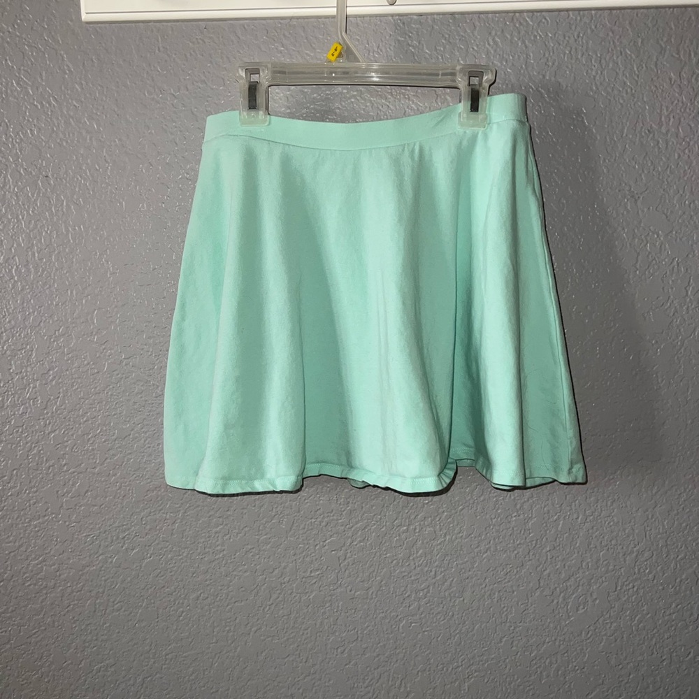 Forever 21 Mint Green Circle Skirt